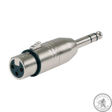 Переходник Alpha Audio стерео джек (6.3мм) -XLR (п) Переходник Alpha Audio стерео джек (6.3мм) -XLR (п)