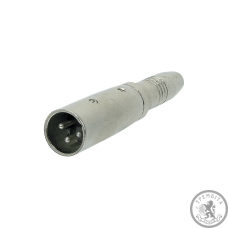 Переходник Alpha Audio Разъем моно джек 6.3мм- XLR (м) Переходник Alpha Audio Разъем моно джек 6.3мм- XLR (м)