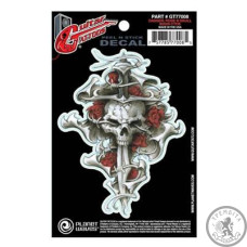 Наклейка на Гитару PLANET WAVES GT77008 GUITAR TATOO, DAGGER ROSE SKULL Наклейка на Гитару PLANET WAVES GT77008 GUITAR TATOO, DAGGER ROSE SKULL