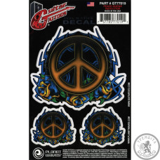 Наклейка на Гитару PLANET WAVES GT77019 Peace Tribal Наклейка на Гитару PLANET WAVES GT77019 Peace Tribal