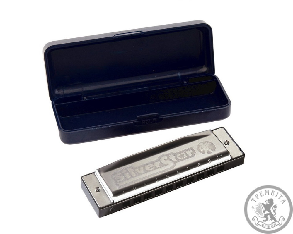 Губная гармошка HOHNER М50401 C Silver Star — купить в Трембита
