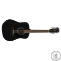 Акустическая 12-стр. гитара Cort AD810-12 Black Satin