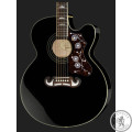 Гитара электроакустическая EPIPHONE EJ-200CE BLACK GLD