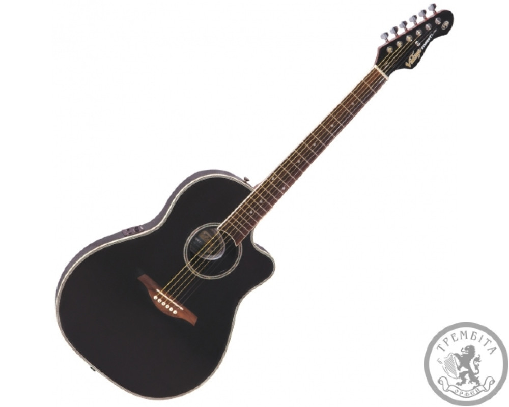 Гитара электроакустическая Vintage VR6BK