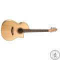 Гитара электроакустическая SEAGULL 032457 - Performer CW Folk Flame Maple HG QIT with Bag