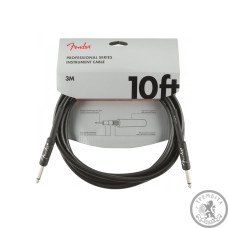 Инструментальный кабель FENDER CABLE PROFESSIONAL SERIES 10' BLACK Инструментальный кабель FENDER CABLE PROFESSIONAL SERIES 10' BLACK