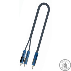 QUIK LOK RKSA150-2 инсертных кабель 2м, джек 3,5 - 2х RCA QUIK LOK RKSA150-2 инсертных кабель 2м, джек 3,5 - 2х RCA