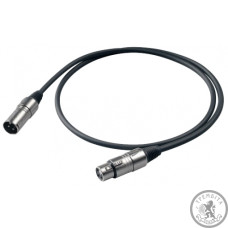 Микрофонный кабель PROEL BULK250LU2 XLR-XLR, 2м Микрофонный кабель PROEL BULK250LU2 XLR-XLR, 2м