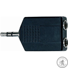 QUIK LOK AD266 Адаптер стерео 3.5mm jack на 2 стерео 6.3mm jack QUIK LOK AD266 Адаптер стерео 3.5mm jack на 2 стерео 6.3mm jack