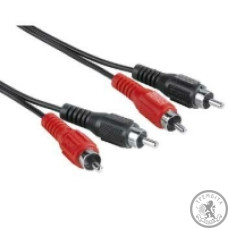 Кабель hama 2хRCA - 2xRCA, 2,5 м Кабель hama 2хRCA - 2xRCA, 2,5 м