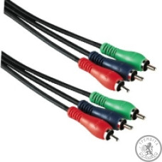 Соединительный кабель Длина 1м hama YUV 3xRCA - 3x RCA, 1 м Соединительный кабель Длина 1м hama YUV 3xRCA - 3x RCA, 1 м