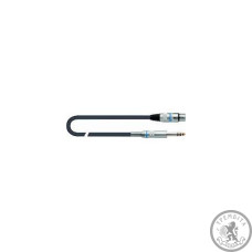 Микрофоны кабель QUIK LOK CM188-9BK (стерео 6.3мм джек - XLR мама), 9м Микрофоны кабель QUIK LOK CM188-9BK (стерео 6.3мм джек - XLR мама), 9м