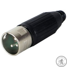Канон штекер XLR-M SWITCHCRAFT AAA3MPZ PKG пластиковая крышка Канон штекер XLR-M SWITCHCRAFT AAA3MPZ PKG пластиковая крышка