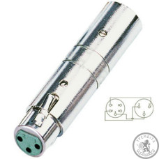 Переходник канон-5-pin папа - канон мама SoundKing CA327 Переходник канон-5-pin папа - канон мама SoundKing CA327