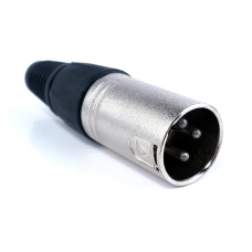 PROEL XLR3MV разъем XLR, кабельный, 3-контактный, штиревий. PROEL XLR3MV разъем XLR, кабельный, 3-контактный, штиревий.
