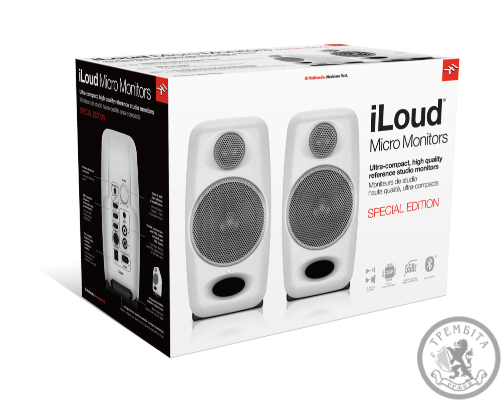 Студійні монітори IK MULTIMEDIA iLoud Micro Monitor White Special Edition