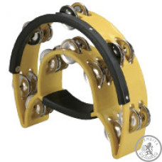 Тамбурин MAXTONE 818N/P Power-2 Tambourine w/Protecting Trim (Yellow) Тамбурин MAXTONE 818N/P Power-2 Tambourine w/Protecting Trim (Yellow)