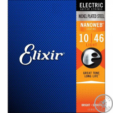 Струны для электрогитары Elixir Electric Light (EL NW L) 10-46 Струны для электрогитары Elixir Electric Light (EL NW L) 10-46