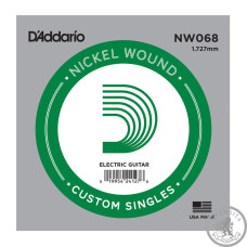 Струна для электрогитары D'ADDARIO NW068 XL Струна для электрогитары D'ADDARIO NW068 XL