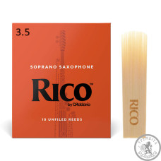 Тростина до Саксофона D’ADDARIO Rico - Soprano Sax #3.5 (1шт) Тростина до Саксофона D’ADDARIO Rico - Soprano Sax #3.5 (1шт)