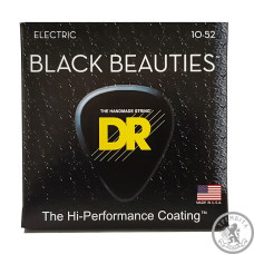 Струни для електрогітари DR BKE-10-52 BLACK BEAUTIES ELECTRIC - BIG HEAVY (10-52) Струни для електрогітари DR BKE-10-52 BLACK BEAUTIES ELECTRIC - BIG HEAVY (10-52)
