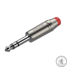 Роз’єм Roxtone RJ3PP-RD-NN Jack 6.3mm (stereo)