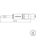 Роз’єм Roxtone RJ3PP-RD-NN Jack 6.3mm (stereo)