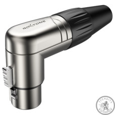 Роз'єм Roxtone RX3RFP-NT XLR female (мама) кутовий