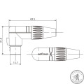 Роз'єм Roxtone RX3RFP-NT XLR female (мама) кутовий