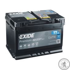 Аккумулятор EXIDE 6СТ-77 PREMIUM EA770 Аккумулятор EXIDE 6СТ-77 PREMIUM EA770