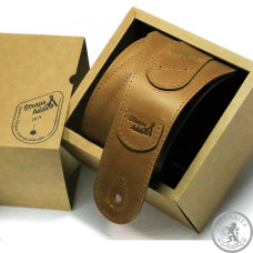 Ремень гитарный Straps and Adds Wide Leather cognac