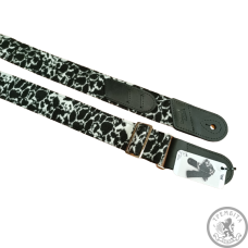 Ремень гитарный Straps and Adds Dalmo nyl+fab black
