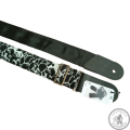 Ремень гитарный Straps and Adds Dalmo nyl+fab black