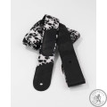 Ремень гитарный Straps and Adds Dalmo nyl+fab black
