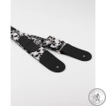 Ремень гитарный Straps and Adds Dalmo nyl+fab black