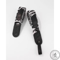 Ремень гитарный Straps and Adds Zebra nyl+fab black