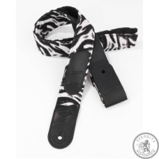 Ремень гитарный Straps and Adds Zebra nyl+fab black