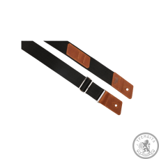 Ремінь гітарний Straps and Adds Rhombus cognac cast metal нейлон Ремінь гітарний Straps and Adds Rhombus cognac cast metal нейлон