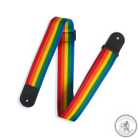 Гитарный ремень LEVY'S M8POLY-RNB CLASSICS SERIES POLYPROPYLENE GUITAR STRAP (RAINDOW)