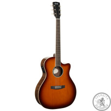 Акустична гітара зі звукознімачем Cort Exotic-GA Walnut Sunburst