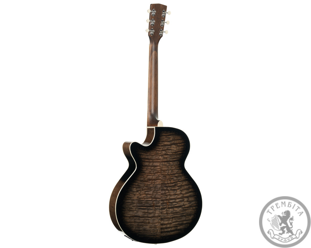 Акустична гітара зі звукознімачем Cort Exotic SFX Ash Black Gloss
