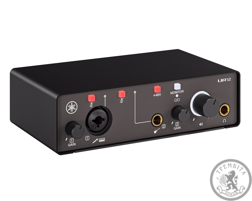 Аудіоінтерфейс Yamaha UR12 MK3 (Black)