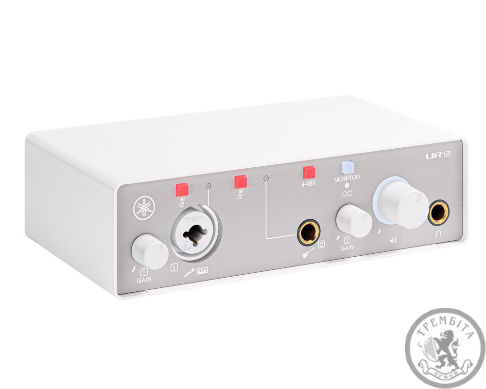 Аудіоінтерфейс YAMAHA UR12 MK3 (WHITE)
