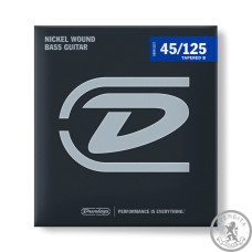 Струны для Бас-гитары DUNLOP DBN45125T NICKEL PLATED STEEL MEDIUM 5-STRING TAPERED B (45-125)