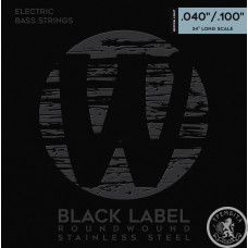 Струны для бас-гитары WARWICK 40210 Black Label Medium Light 4-String (40-100) Струны для бас-гитары WARWICK 40210 Black Label Medium Light 4-String (40-100)