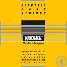 Струны для бас-гитары WARWICK 41401 Yellow Label Medium 6-String (25-135) Струны для бас-гитары WARWICK 41401 Yellow Label Medium 6-String (25-135)