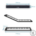 Фортепіано розкладне Blackstar Carry-On Folding Piano TOUCH Black (49 динам. клавіатура)
