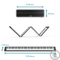 Фортепіано розкладне Blackstar Carry-On Folding Piano TOUCH Black (88 динам. клавіатура)