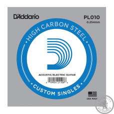 Струна D’ADDARIO PL010 Plain Steel Струна D’ADDARIO PL010 Plain Steel