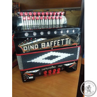 Кнопковий акордеон (органетто) Dino Baffetti Black